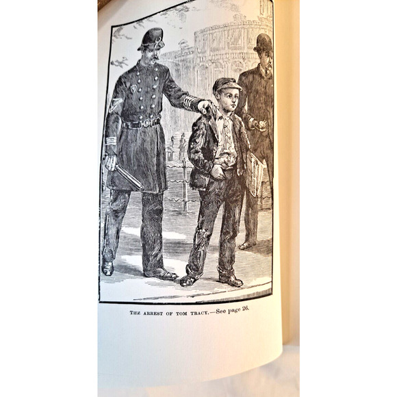 Tom Tracy or the Trials of a New York News Boy, Horatio Alger - Picture 6 of 12